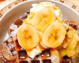 サクサクバター香るアメリカンワッフルꕤ作り方8写真