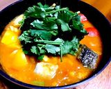 鱈とパクチーのスパイスカレー作り方9写真
