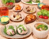 ごま油香る♩菜の花と鯖缶のおにぎり★作り方8写真