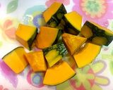 味付けは1:1で簡単♫かぼちゃのそぼろ煮作り方2写真
