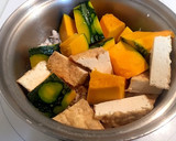 味付けは1:1で簡単♫かぼちゃのそぼろ煮作り方6写真