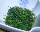 摘み菜のごま和え作り方4写真