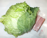 春キャベツとベーコンの蒸し煮♪簡単作り方1写真