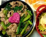 豚こまと玉ねぎのソースおかか炒め☆作り方11写真