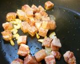 調味酢でさつまいも炒め。作り方2写真