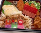 3月25日 メンチカツ弁当 詰め方作り方5写真