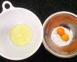 炊飯器でふわふわシフォンケーキ☆話題入り作り方1写真