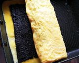 ぐるぐる渦巻き卵焼き♪作り方5写真