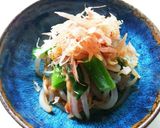 もやしと葱の梅肉和え作り方6写真