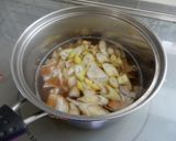 ひもかわうどん、つゆ。作り方2写真