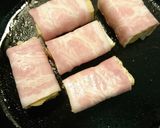 厚揚げベーコン巻作り方1写真