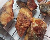 サバ竜田揚げのピリ辛油淋ソースがけ作り方4写真