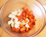 ロシア風サラダEnsalada Rusa作り方1写真