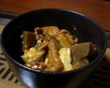つまみにもご飯にも！もつと豆腐の炒め煮作り方5写真
