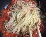 おうちカフェ☆トマトクリームパスタ作り方6写真