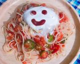 おうちカフェ☆トマトクリームパスタ作り方8写真