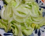 レンジで!豚こまキャベツの蒸し味噌ダレ!作り方1写真