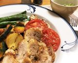 残り物の唐揚げで…まんぷくワンプレート作り方2写真