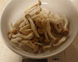 電鍋で簡単！しめじとほうれん草のパスタ作り方1写真