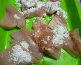 胸肉でカレーたれやき♪カレー香る♪作り方3写真