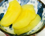 レンジで超簡単！煮りんご（砂糖不使用）作り方3写真