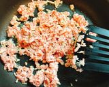 簡単♫激ウマ♫卵とろーり青梗丼♫作り方3写真