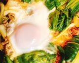 簡単♫激ウマ♫卵とろーり青梗丼♫作り方7写真