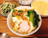 簡単♫激ウマ♫卵とろーり青梗丼♫作り方8写真