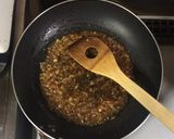 超簡単☆甘辛が旨い！こってり豚キムチ丼作り方7写真