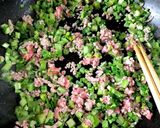 大根葉でカサ増し★簡単肉味噌作り方2写真
