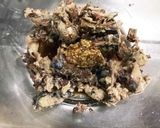 サバ缶と水菜のサラダ作り方2写真