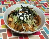超簡単☆甘辛が旨い！こってり豚キムチ丼作り方10写真