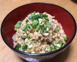 簡単丼♪豚こま＆めんつゆで他人丼♪作り方5写真