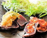 カツオのたたき・わささんしょう黄身おろし作り方4写真