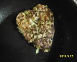 鶏ひきバーグ作り方4写真