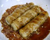 簡単！生姜焼き☆ちくわのチーズ豚バラ巻作り方5写真