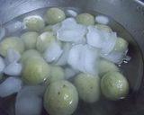 抹茶入り豆腐白玉だんご~きな粉がけ♡作り方5写真