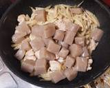鶏もも肉とこんにゃくのごぼう煮作り方14写真