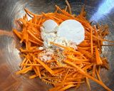 チーズ入りにんじん餅🥕 おやつにも おつまみにも作り方4写真
