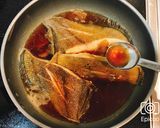 フライパンで簡単！栄養満点カレイの煮付け作り方5写真