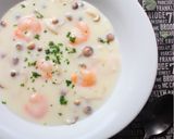 mエビときのこのチーズクリーム煮作り方5写真