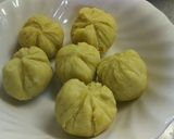 お弁当に！さつま芋の茶巾絞り作り方4写真