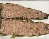 鶏ひき肉の昆布巻き（湯どうふ昆布使用）　作り方5写真