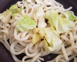 カレーヌードル残りスープでカレー焼うどん作り方3写真