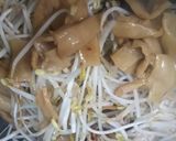 五分で豚とメンマともやし炒め作り方5写真
