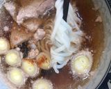 超簡単　豚肉のつけうどん作り方2写真