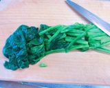 ほうれん草とマリームの冷製スープ作り方1写真