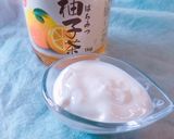 柚子茶蜂蜜ヨーグルト作り方1写真