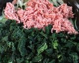 カーボロネロと豚ひき肉のトマト煮込み作り方5写真