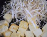 時短簡単安価*豆腐ともやしのコク出し炒め作り方12写真